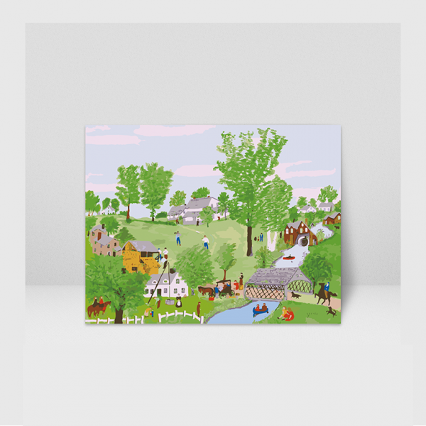 마이허니블리,국내자체제작 고급 DIY명화그리기세트 (그랜마모지스 컬렉션)