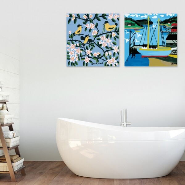 마이허니블리,국내자체제작 고급 DIY명화그리기세트 (모드루이스 옐로우버드)