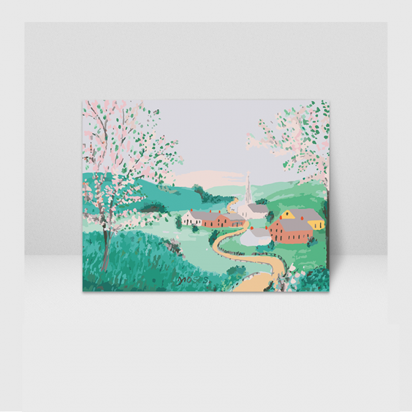 마이허니블리,국내자체제작 고급 DIY명화그리기세트 (그랜마모지스 컬렉션)